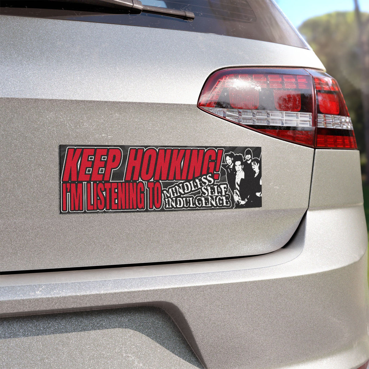 Keep Honking! I'm Listening to MSI Bumper Magnet - FILMSLASH
