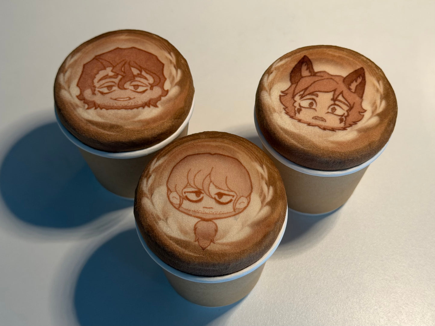 YKMET Coffee Plush Pins