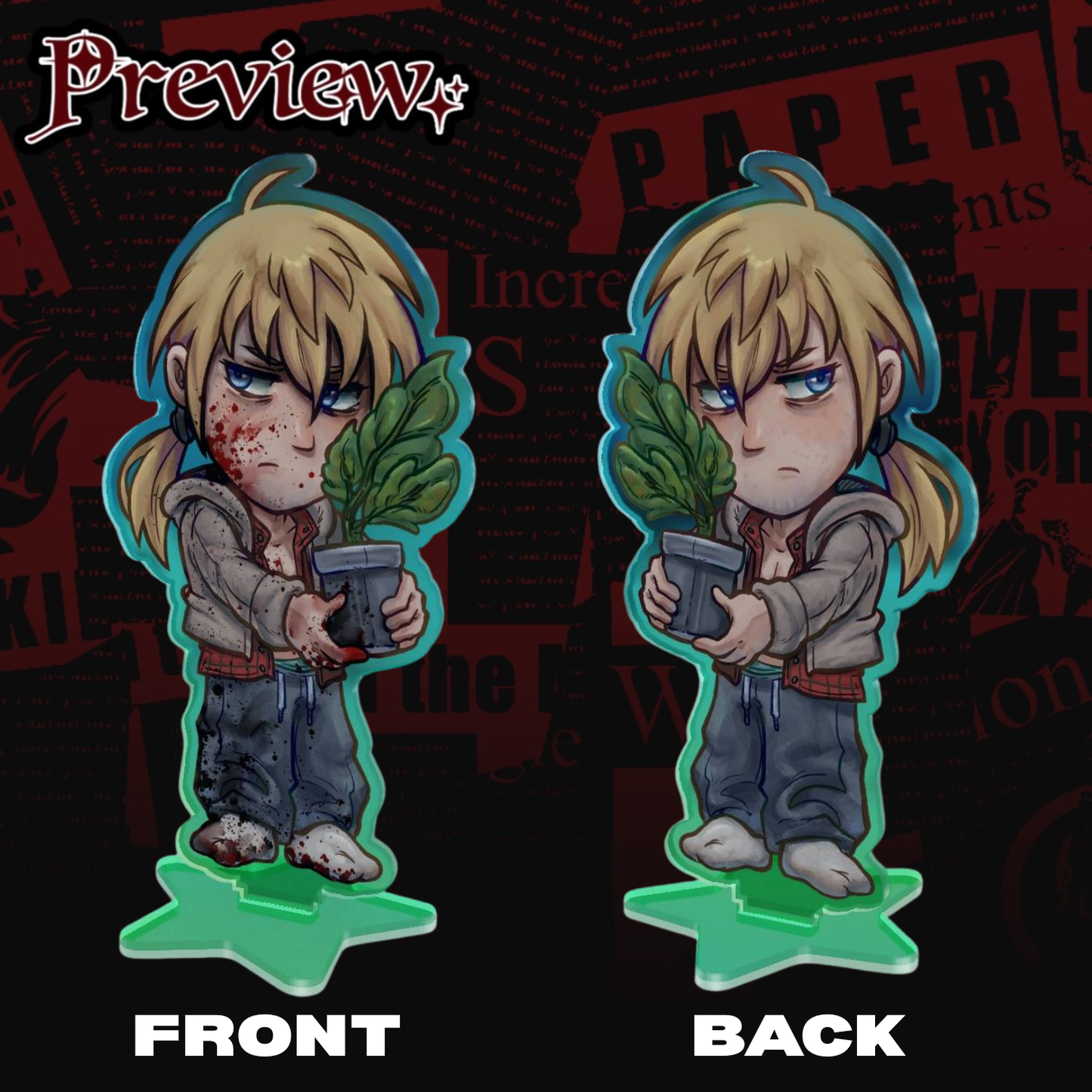 YKMET Acrylic Standees