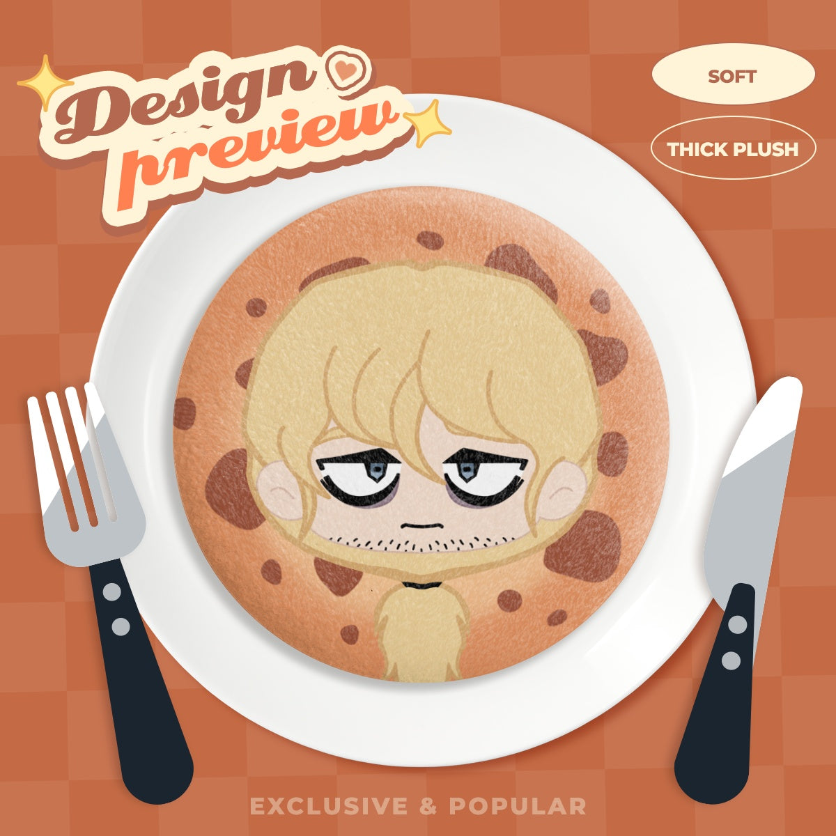 BTD/YKMET Cookie Plush Badge