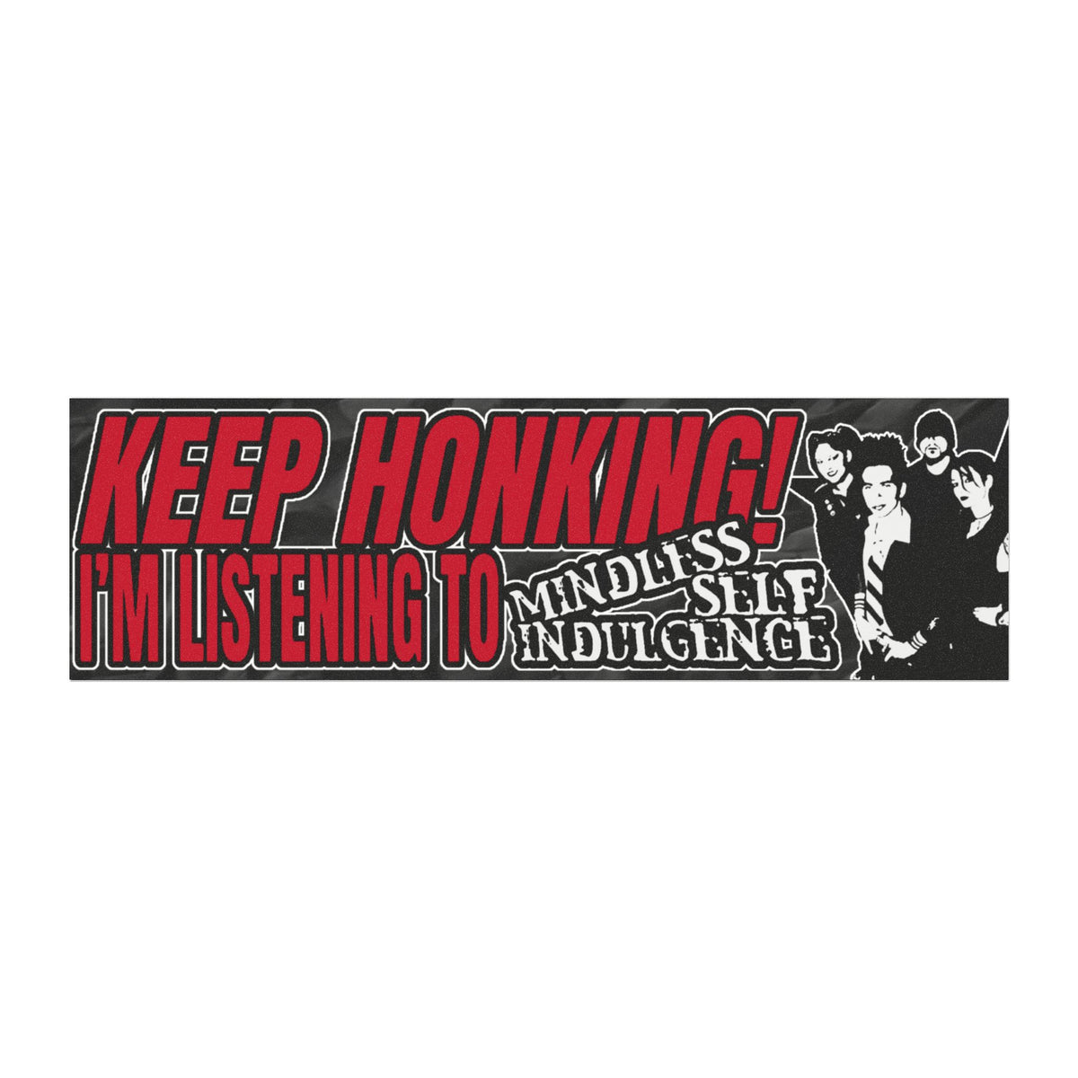 Keep Honking! I'm Listening to MSI Bumper Magnet - FILMSLASH