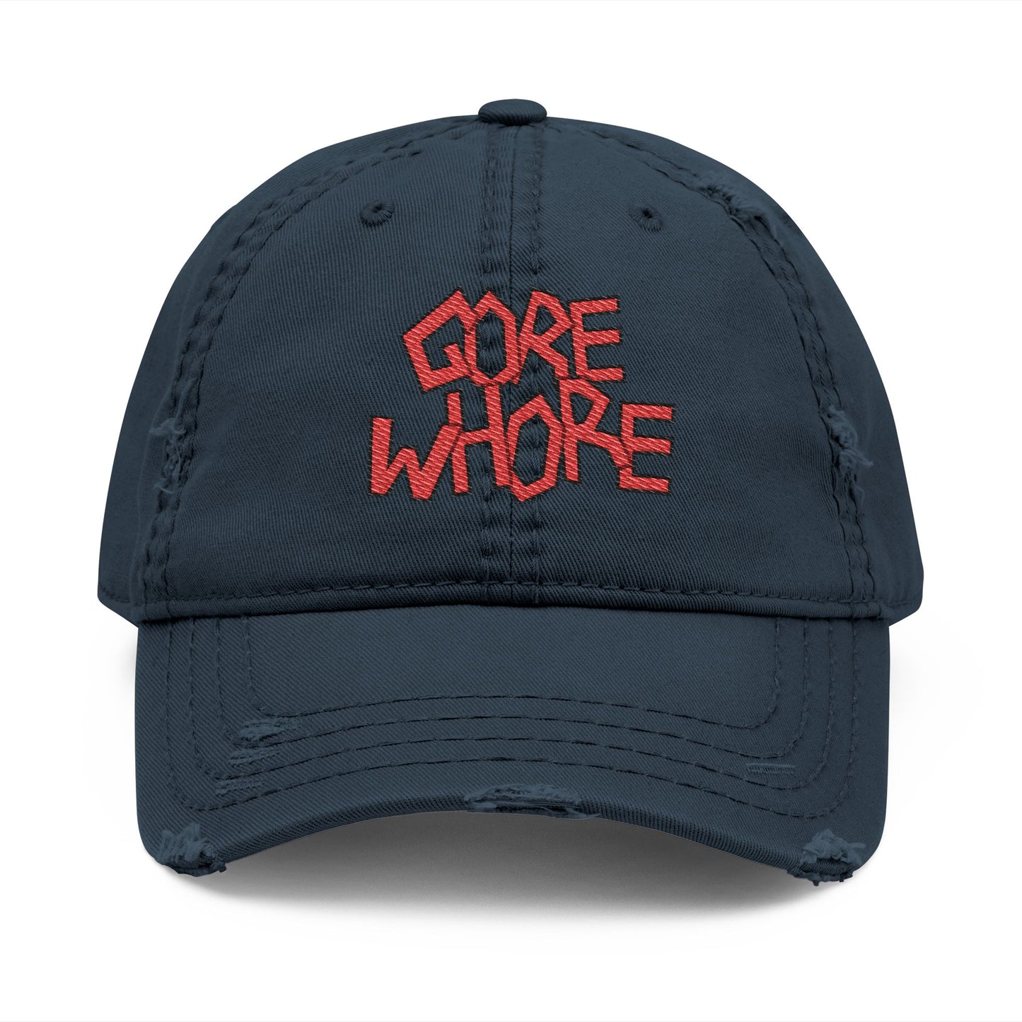 GORE WHORE Distressed Cap