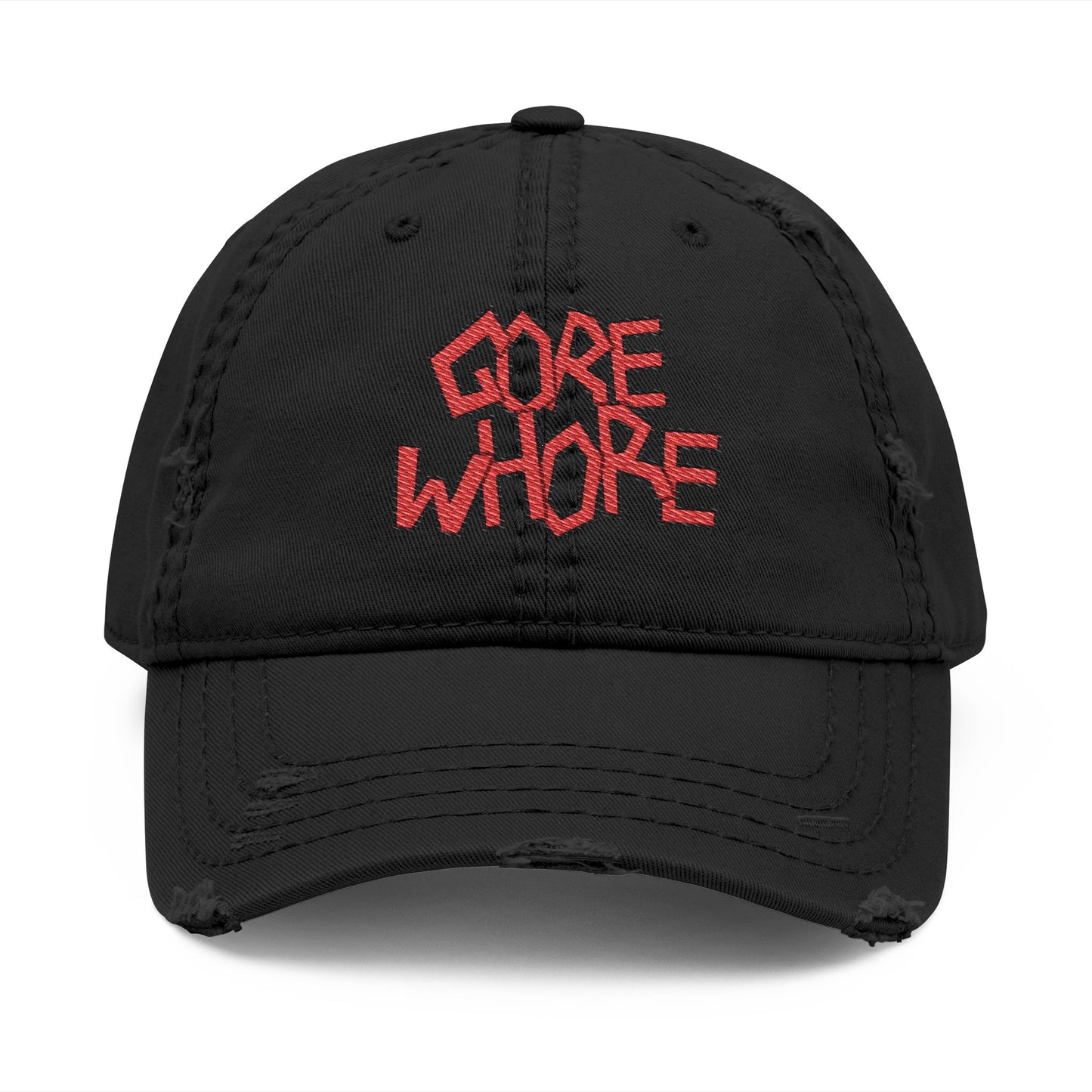 GORE WHORE Distressed Cap