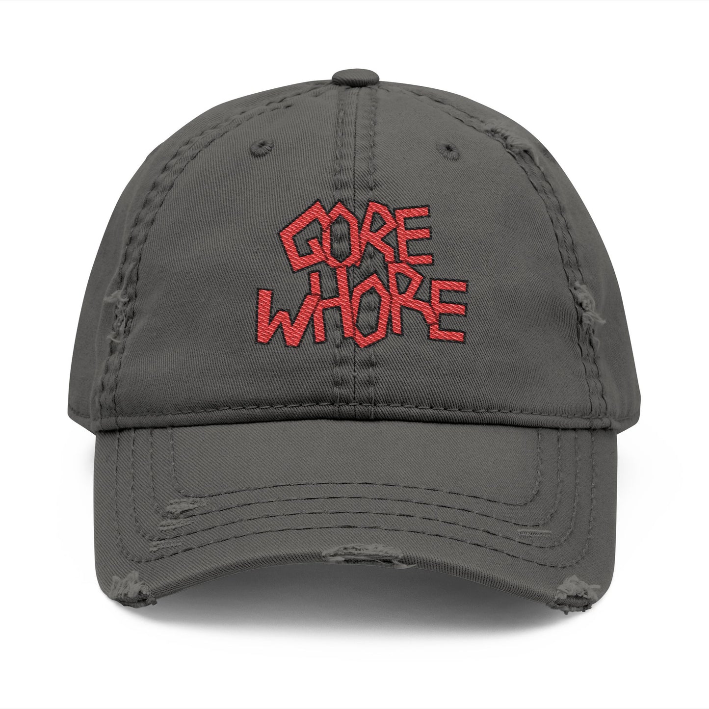GORE WHORE Distressed Cap