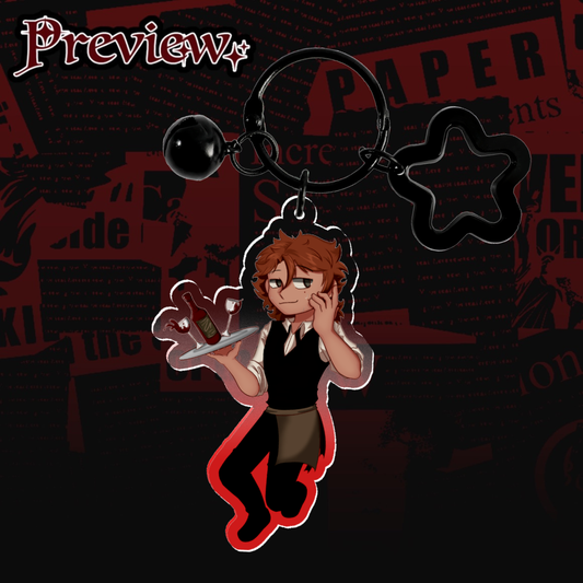 Deadplate Acrylic Keychains