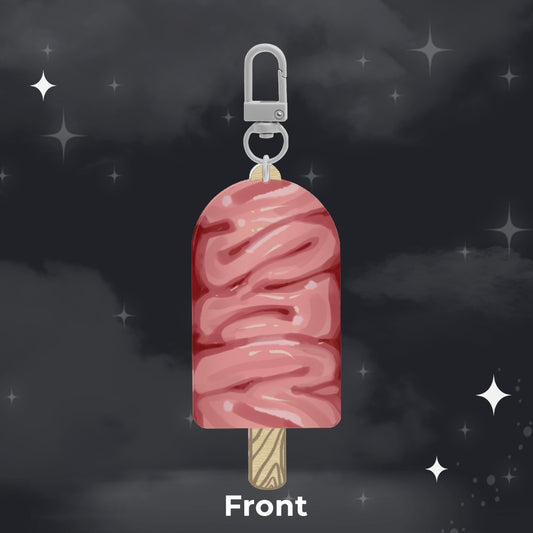 Intestines Popsicle Keychain - FILMSLASH