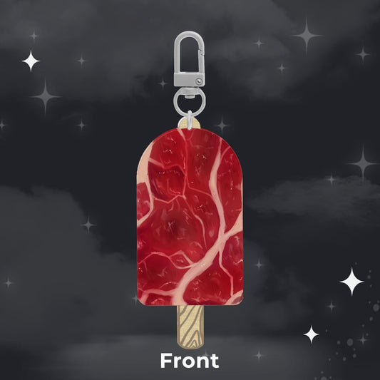 Meat Popsicle Keychain - FILMSLASH