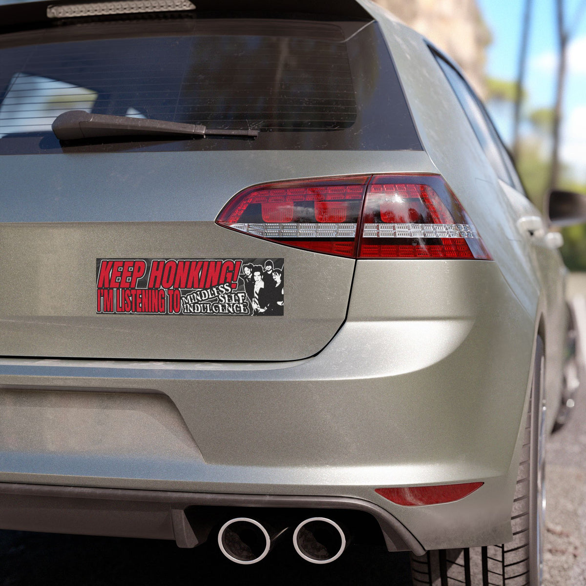 Keep Honking! I'm Listening to MSI Bumper Magnet - FILMSLASH