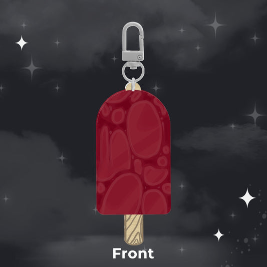 Blood Popsicle Keychain - FILMSLASH