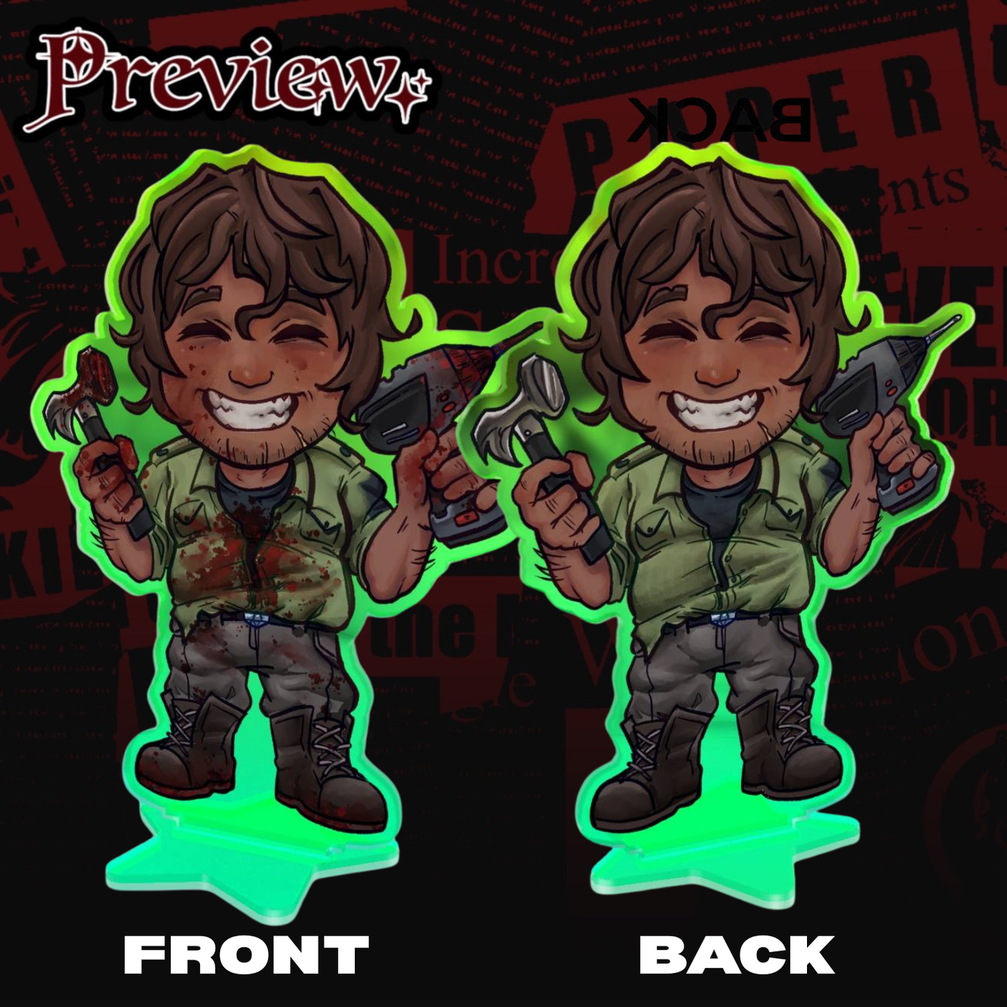 YKMET Acrylic Standees