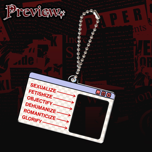 Sexualize Photocard Keychain