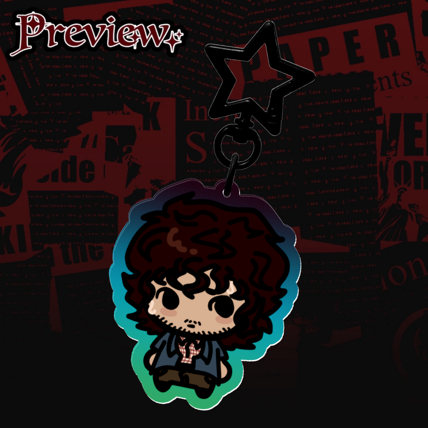 Will Graham Acrylic Keychains