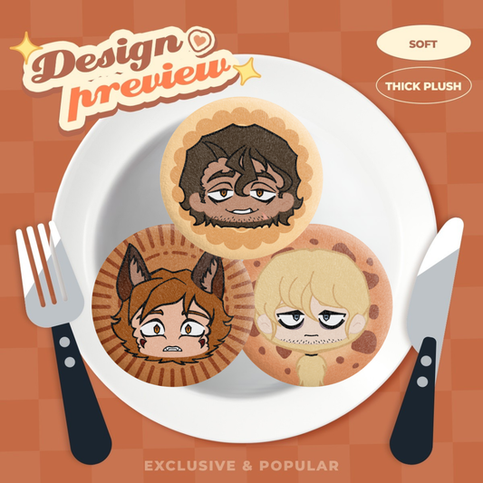 BTD/YKMET Cookie Plush Badge