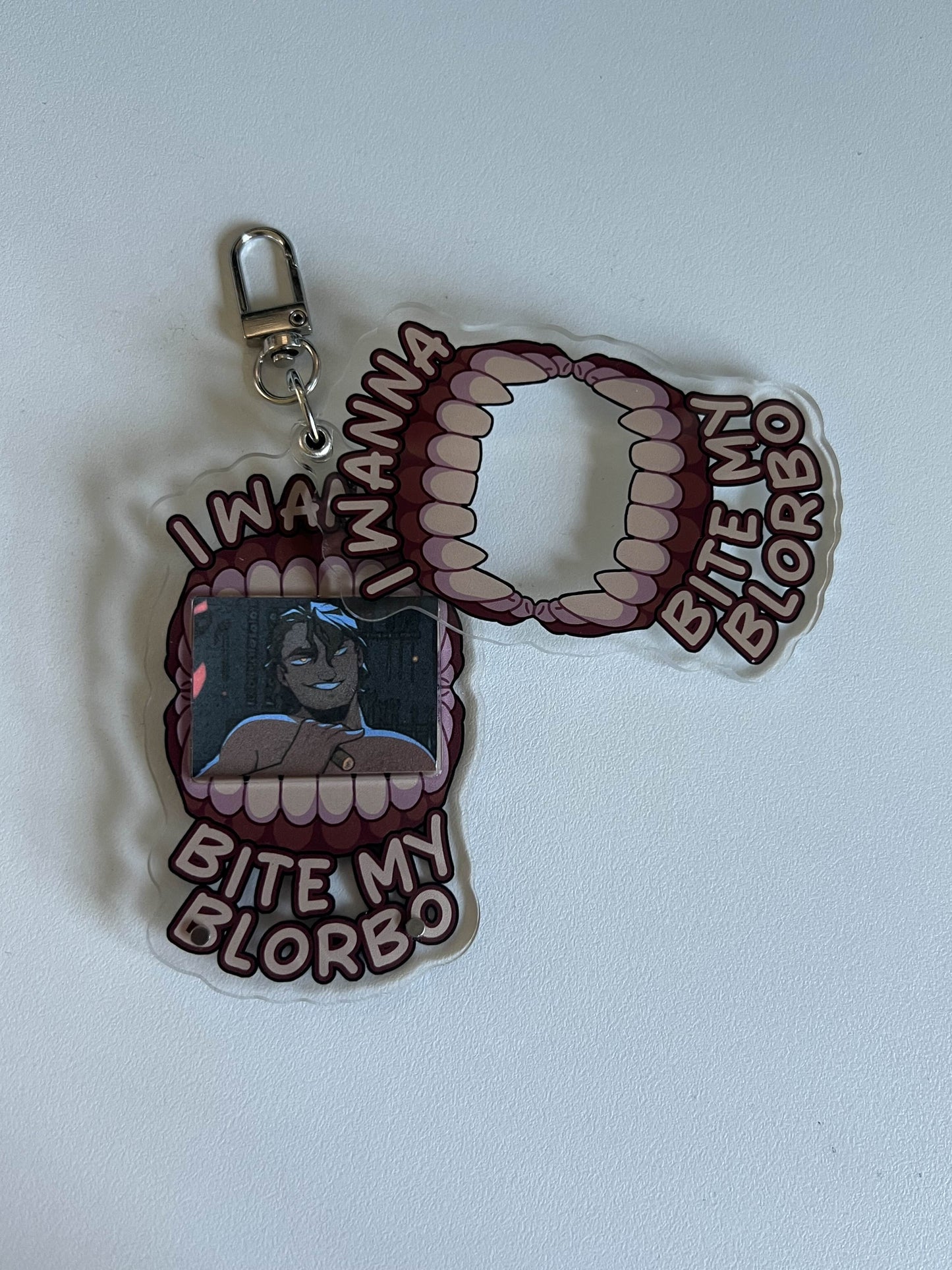 Bite Your Blorbo Photocard Keychain