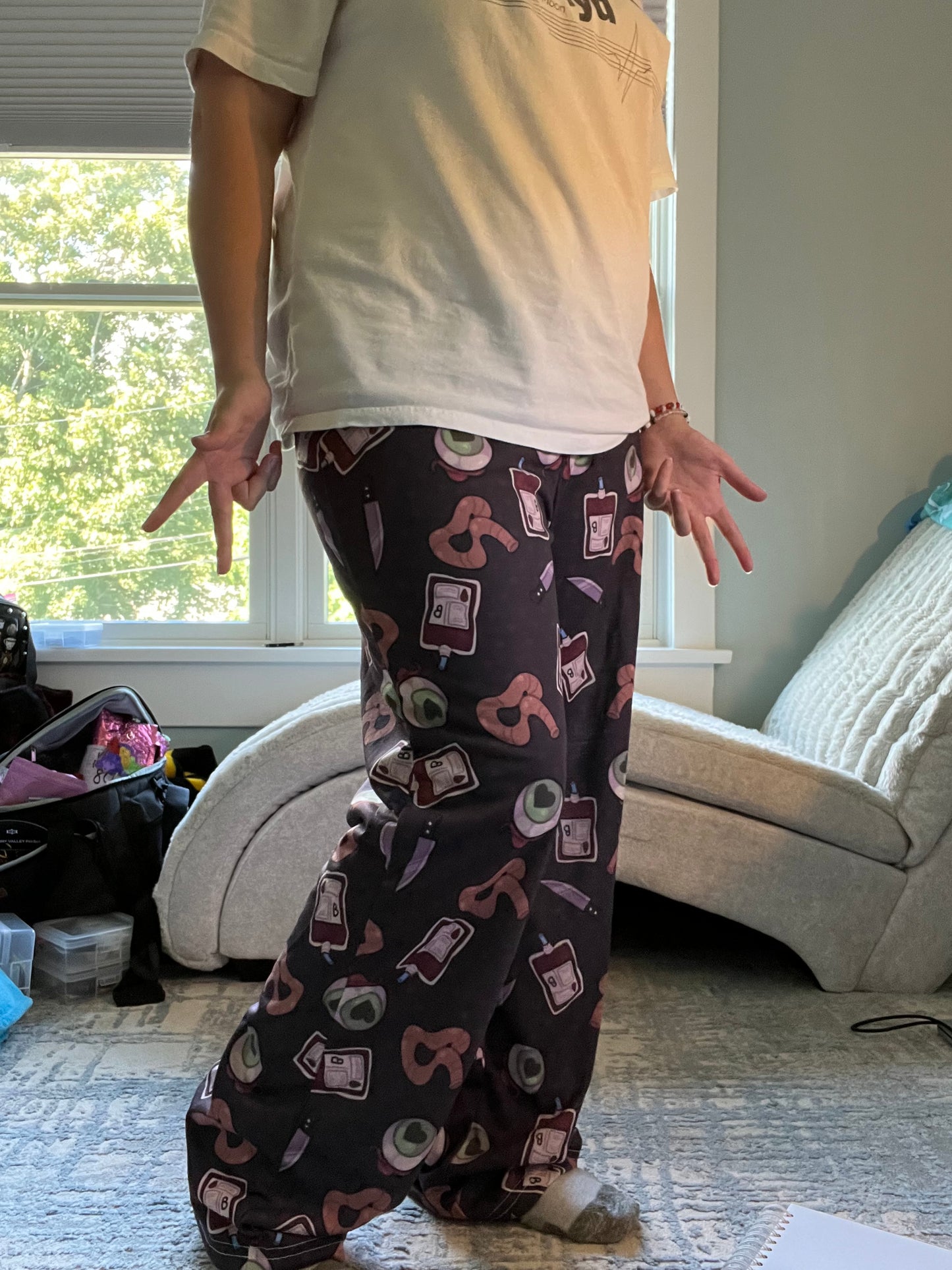 Gore Whore Pajama Pants