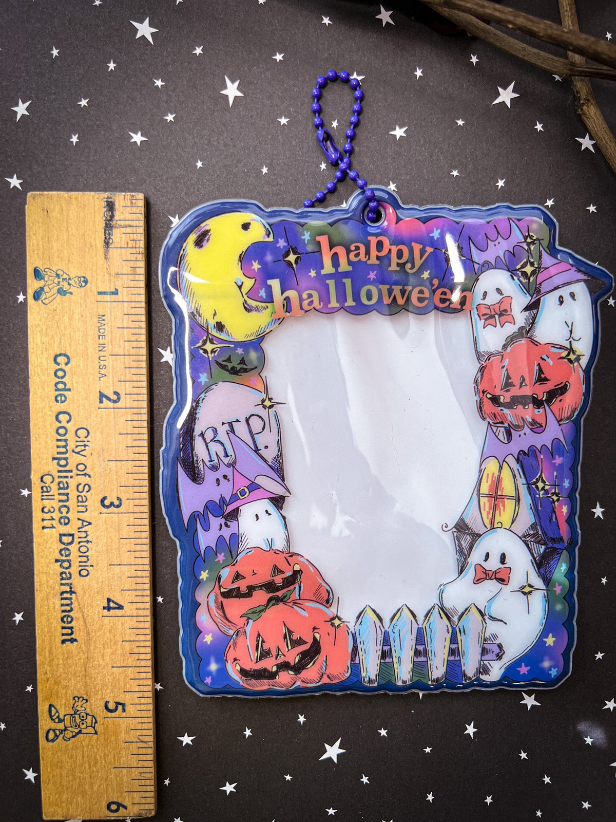 Happy Halloween PVC Card Holder