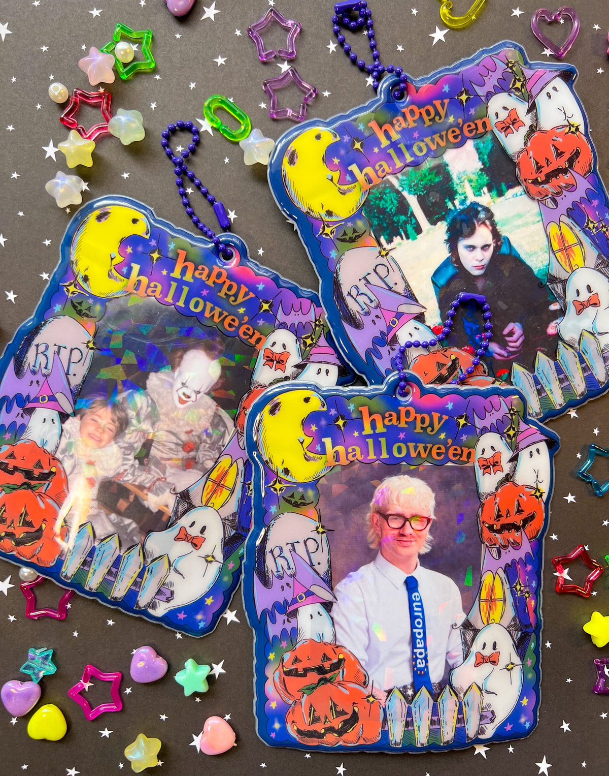 Happy Halloween PVC Card Holder