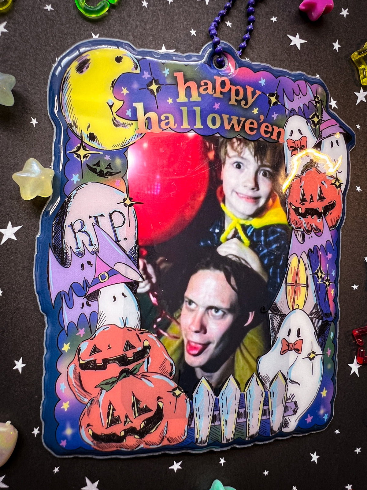 Happy Halloween PVC Card Holder