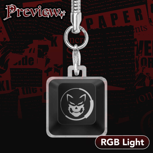 Fox Light Up Keyboard Keychain