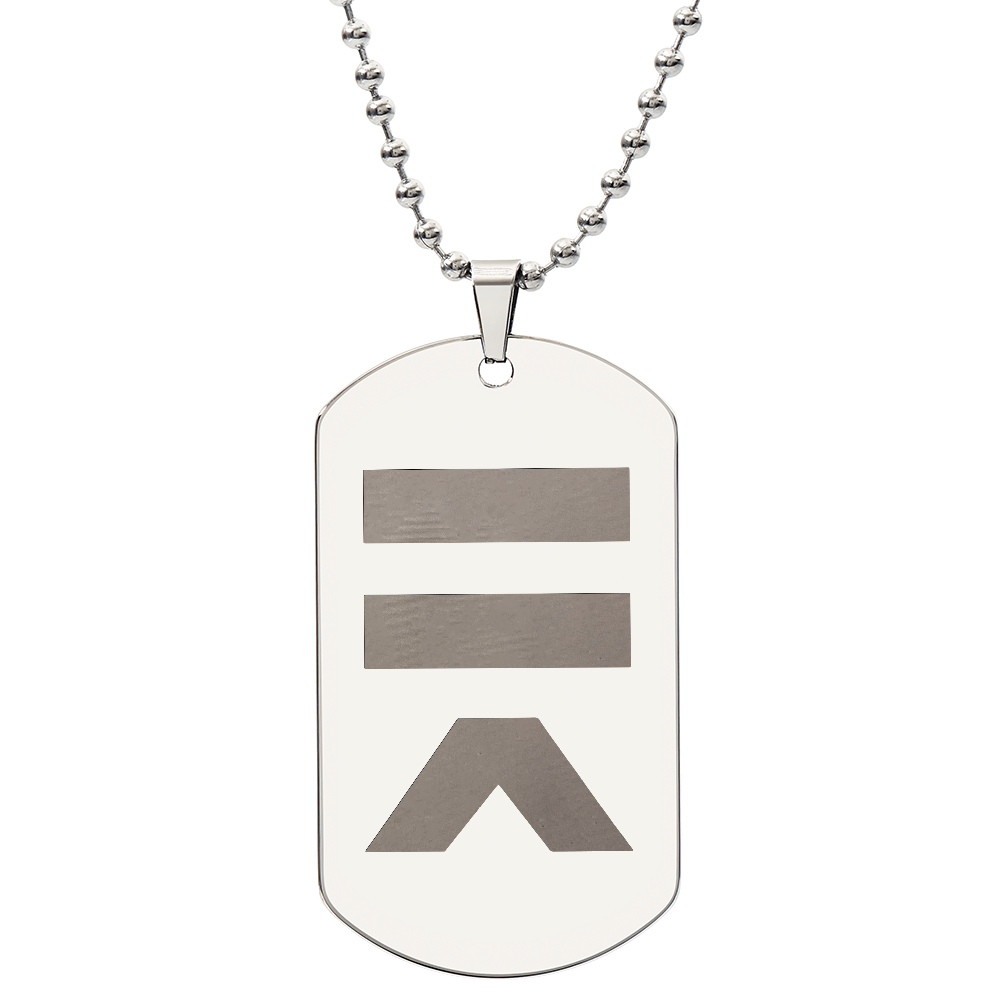 Strade Dog Tag Necklace - FILMSLASH